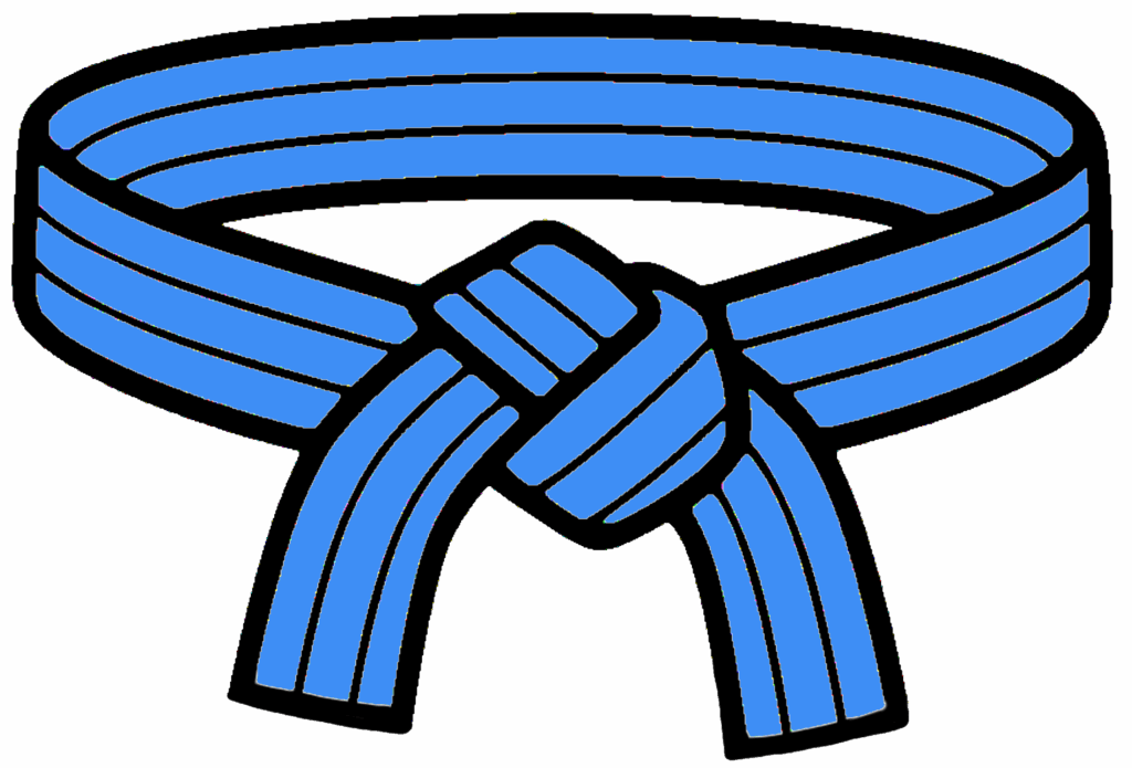 Blauer Gürtel