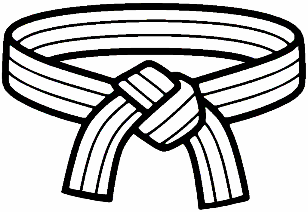 Weißer Gürtel